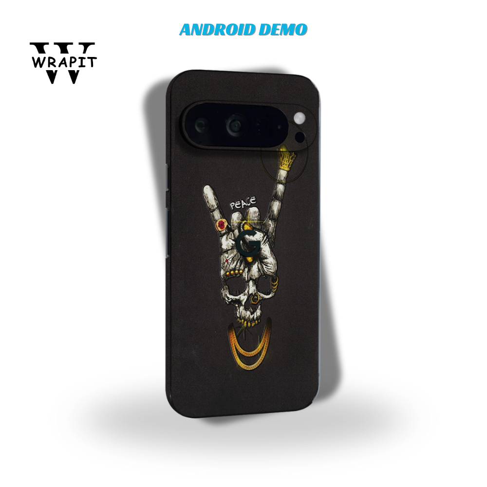 3D Peace Skull