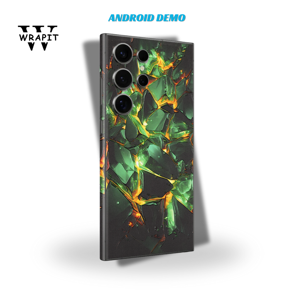 3D marvel texture green