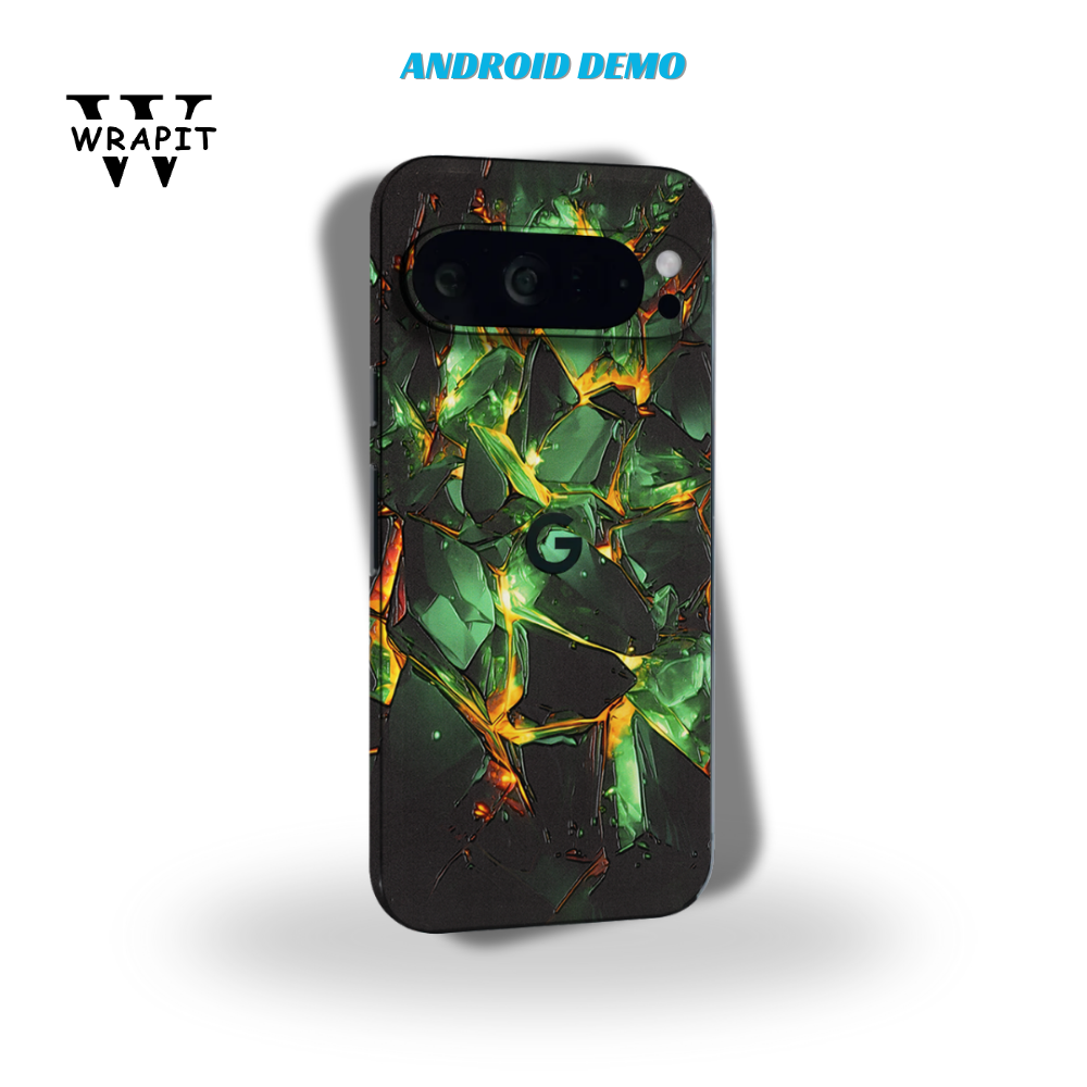 3D marvel texture green