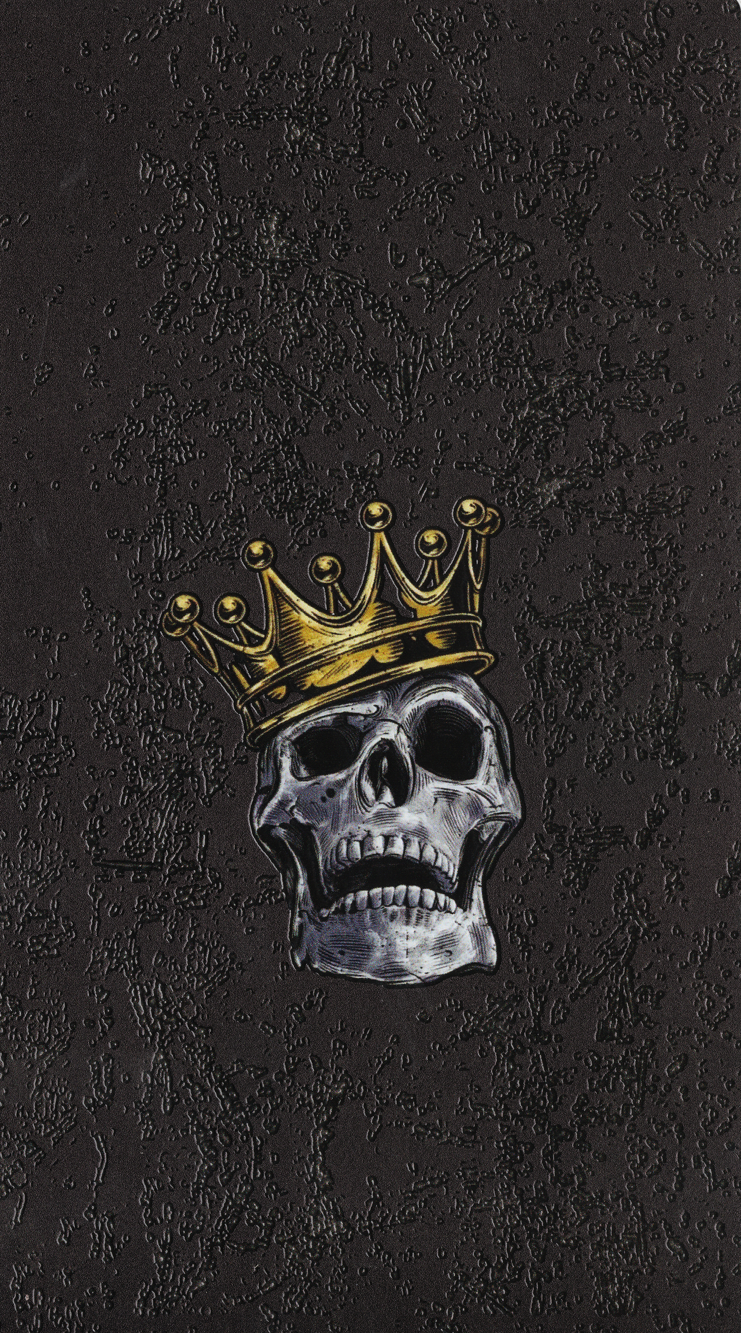 3D Crown Skull