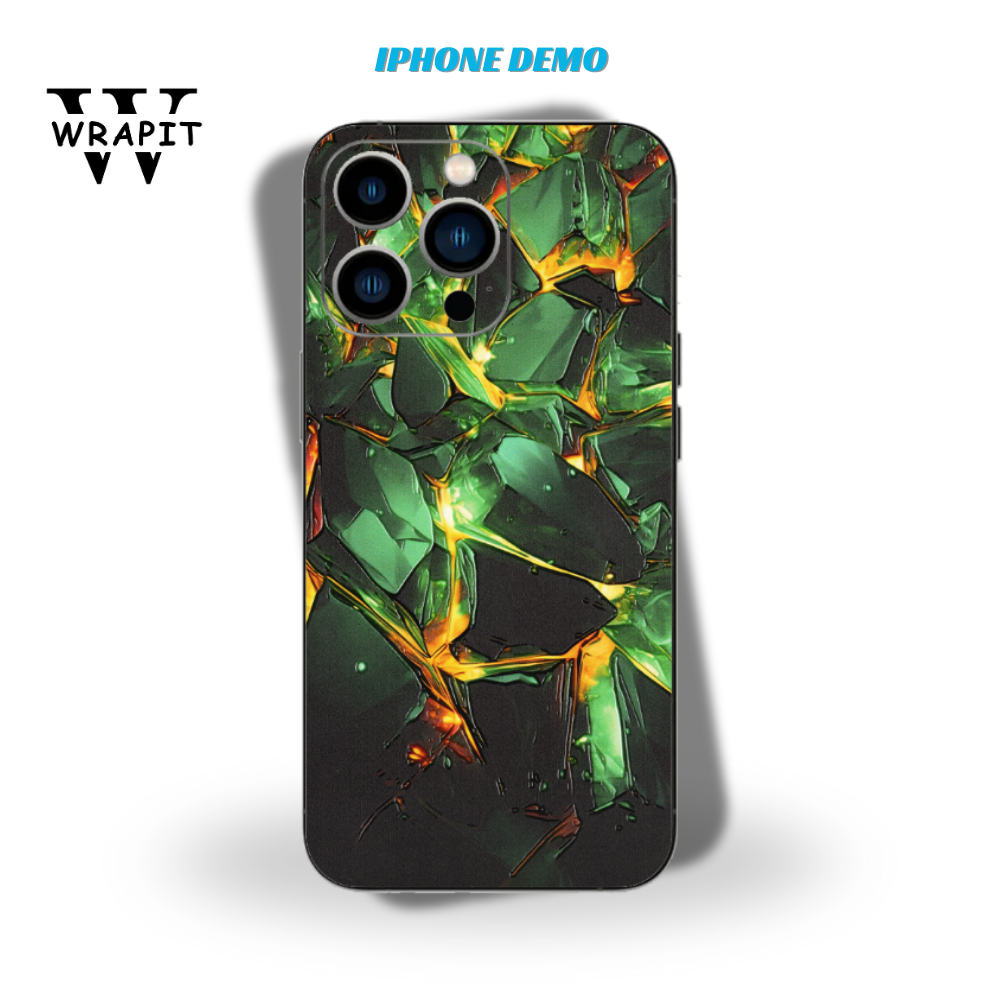 3D marvel texture green