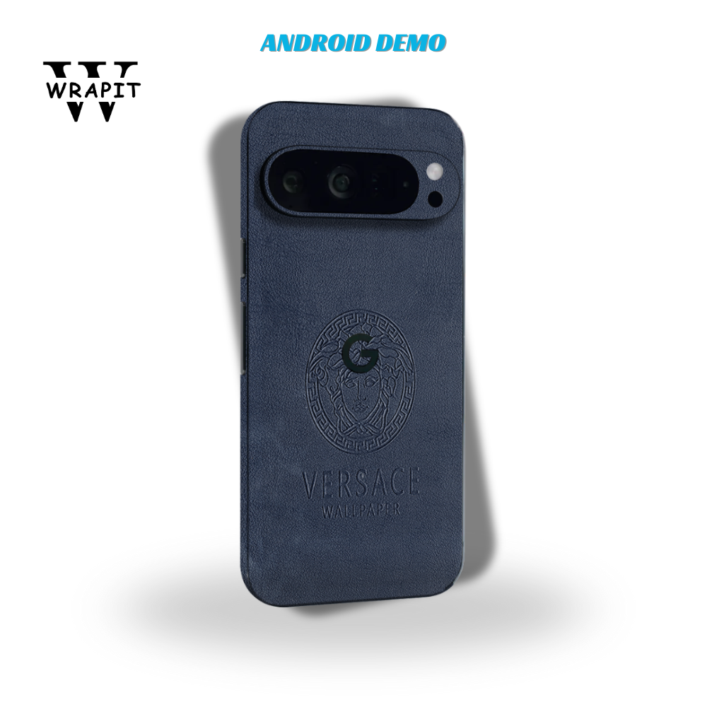 Blue Versace Leather skin