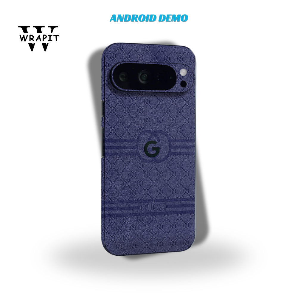 Premium Blue Gucci Leather skin