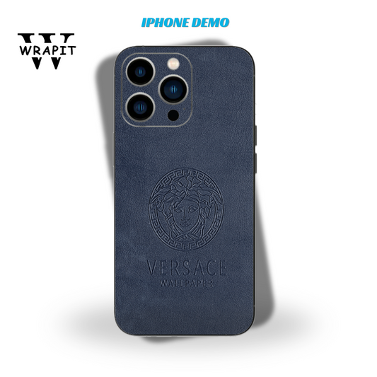 Blue Versace Leather skin