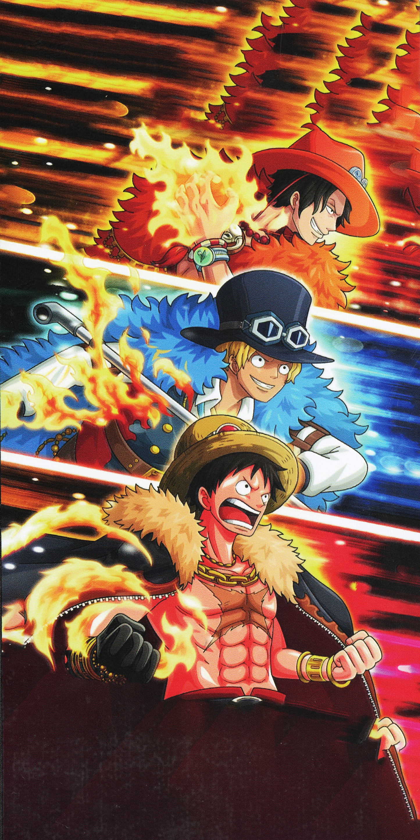 3D Luffy Brother's