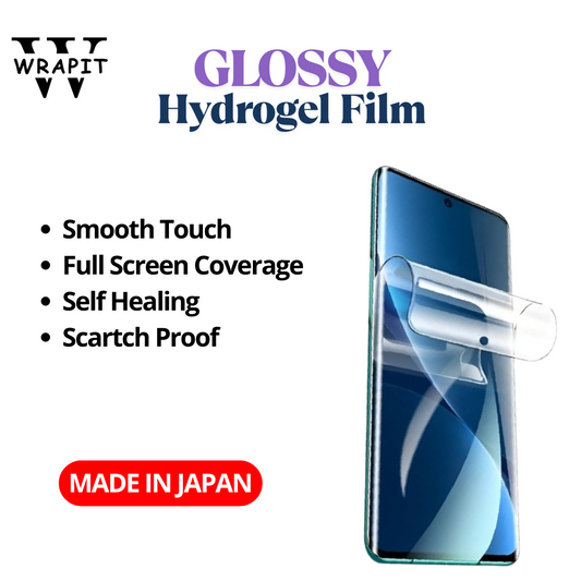 Glossy Hydrogel Film